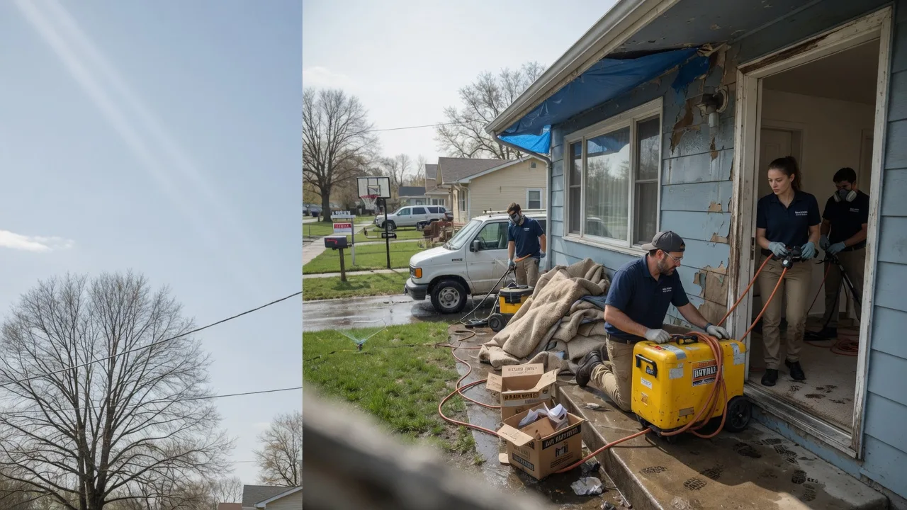 Basement Flood Cleanup in Villa Park, IL near me